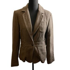 Bitten by Sarah Jessica Parker Jacket Collared Button Pockets Lined